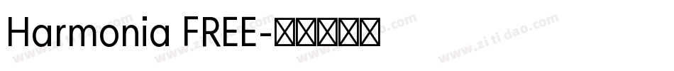Harmonia FREE字体转换
